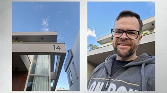 Fotos tiradas pelo Galaxy A57