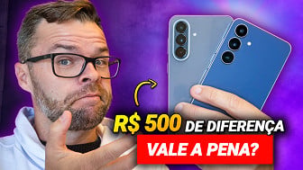 Galaxy A57 vs Galaxy S25 FE: vale pagar R$ 500 a mais?
