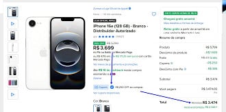 Promoção do iPhone 16e