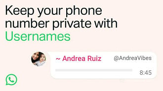 WhatsApp vai permitir conversar sem revelar o número. Imagem: WhatsApp/Reprodução