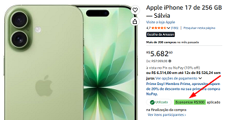 Oferta do iPhone 17