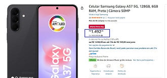 Promoção do Galaxy A37