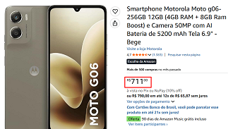 Oferta do Moto G06