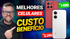 TOP 7 melhores celulares custo-benefício para comprar em julho TOP 7 melhores celulares custo-benefício para comprar em julho