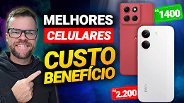 TOP 7 melhores celulares custo-benefício para comprar em julho TOP 7 melhores celulares custo-benefício para comprar em julho