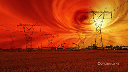 Terra enfrenta forte tempestade solar neste sábado (4) Terra enfrenta forte tempestade solar neste sábado (4)