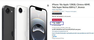 Oferta do iPhone 16e