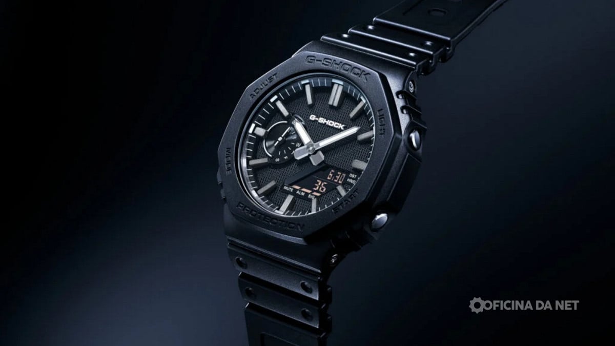 Casio lança quatro novos relógios da linha G-Shock Luxe Black 
