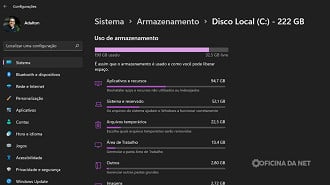 sistema e reservado