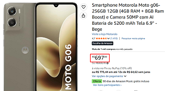 Oferta do Moto G06