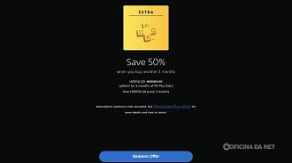Sony está oferecendo 50% de desconto para quem tentar cancelar o PS Plus. Imagem: Reprodução