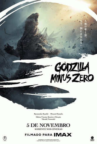 Pôsert oficial de Godzilla Minus Zero