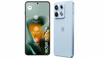 Motorola Edge 70 Max surge em mais imagens.