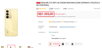 Oferta do realme C75