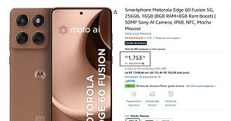 Motorola Edge 60 Fusion em oferta