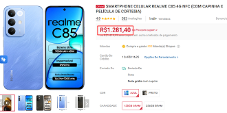 Oferta do realme C85 4G