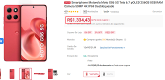 Oferta do Moto G86