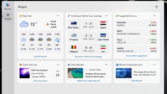 Widgets menos invasivos