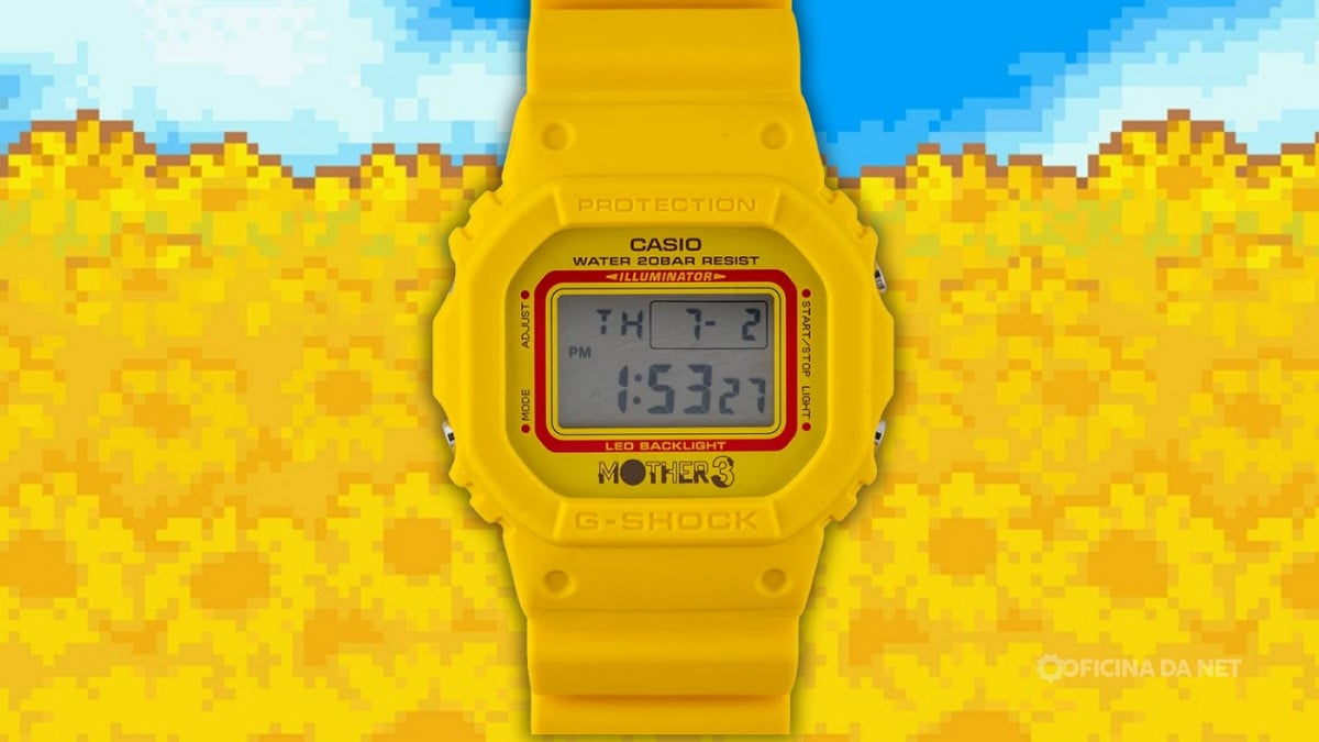 Novo Casio G-Shock Mother 3 celebra os 20 anos do clássico da Nintendo