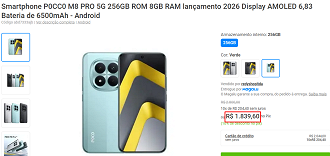 Oferta do POCO M8 Pro