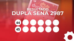 Resultado da Dupla Sena 2987: veja os números dos dois sorteios Resultado da Dupla Sena 2987: veja os números dos dois sorteios