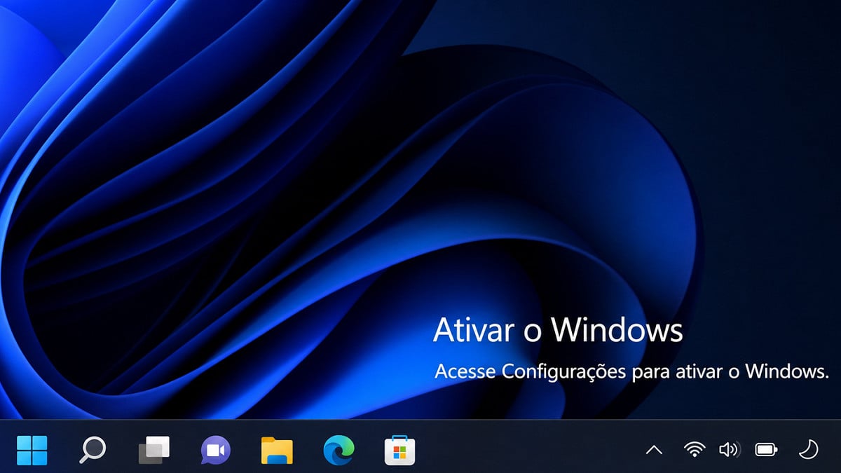Ativar o Windows não vai mudar