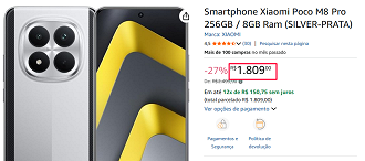 Oferta do POCO M8 Pro