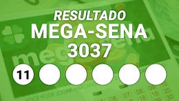 Resultado da Mega-Sena 3037 acumulada em R$ 76 milhões: veja os números sorteados Resultado da Mega-Sena 3037 acumulada em R$ 76 milhões: veja os números sorteados