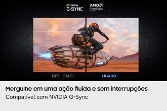 Novo monitor da Samsung atualiza a imagem 300 vezes por segundo (Foto: Samsung).