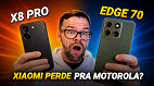 POCO X8 Pro vs Motorola Edge 70: o comparativo mais parelho do ano POCO X8 Pro vs Motorola Edge 70: o comparativo mais parelho do ano