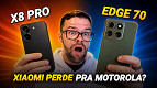 POCO X8 Pro vs Motorola Edge 70: o comparativo mais parelho do ano