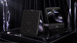 Motorola Razr 70 aparece coberto por cristais em novo vazamento Motorola Razr 70 aparece coberto por cristais em novo vazamento