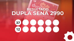 Resultado da Dupla Sena 2990: veja os números dos dois sorteios Resultado da Dupla Sena 2990: veja os números dos dois sorteios