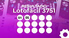 Resultado da Lotofácil 3751: veja os 15 números sorteados deste domingo (2) Resultado da Lotofácil 3751: veja os 15 números sorteados deste domingo (2)