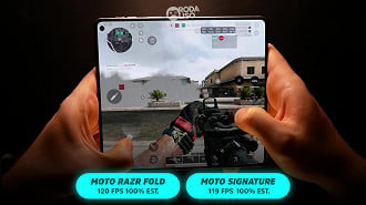 No Delta Force testamos com gráficos no modo padrão e FPS no ultra.