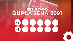 Dupla Sena 2991 hoje: confira o resultado desta segunda-feira (3)