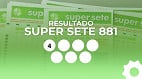 Resultado do Super Sete 881: números sorteados hoje, segunda-feira (03/08) Resultado do Super Sete 881: números sorteados hoje, segunda-feira (03/08)