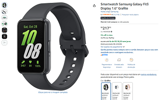 Samsung Galaxy Fit3 por R$ 217,55 na Amazon!