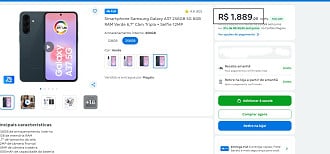 Oferta do Galaxy A37 de 256GB