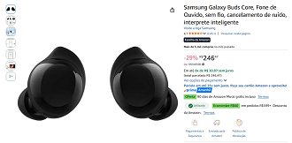 Samsung Galaxy Buds Core por R$ 246,47 na Amazon!