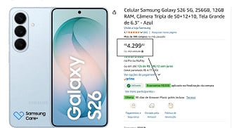 Promoção do Galaxy S26