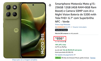 Oferta do Moto G15