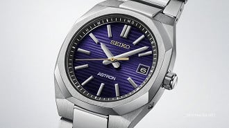 Cor Roxo Edo aplicado no mostrador do relógio HAC003J