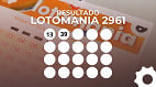 Resultado da Lotomania 2961 de hoje: veja os 20 números sorteados Resultado da Lotomania 2961 de hoje: veja os 20 números sorteados