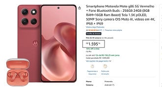 Oferta do Motorola Moto G86