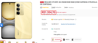 Oferta do realme C75