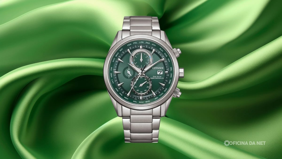 Citizen lança relógio World Chronograph A.T. AT8260-85X com novo mostrador