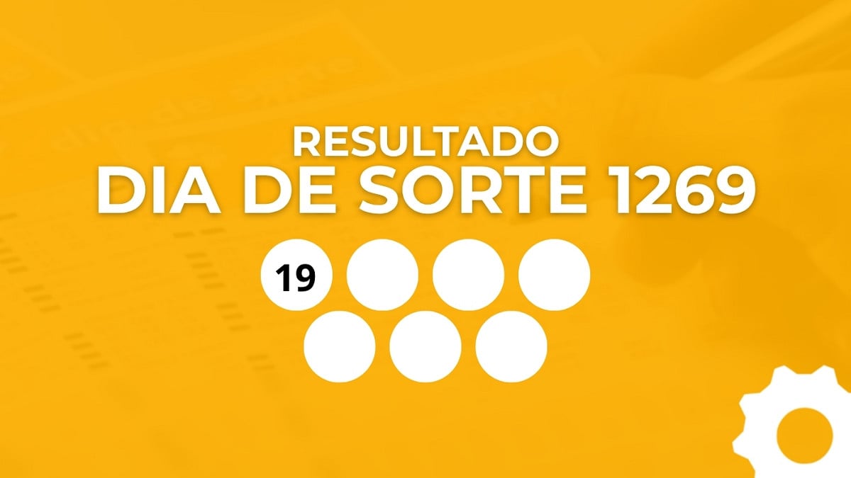 Veja os números sorteados do Dia de Sorte 1269. Imagem: Oficina da Net