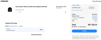 Music Studio 5 LS50H 2.0 Canais Smart Speaker 2026 está saindo de R$ 1.599,00 por R$ 1.336,76 à vista!