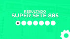 Resultado do Super Sete 885 de R$ 5,2 MILH�ES: confira as 7 colunas sorteadas